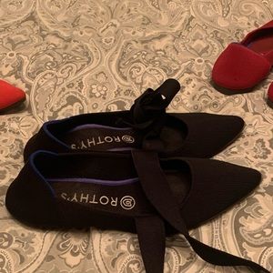 Rothy’s Black Mary Janes 8.5